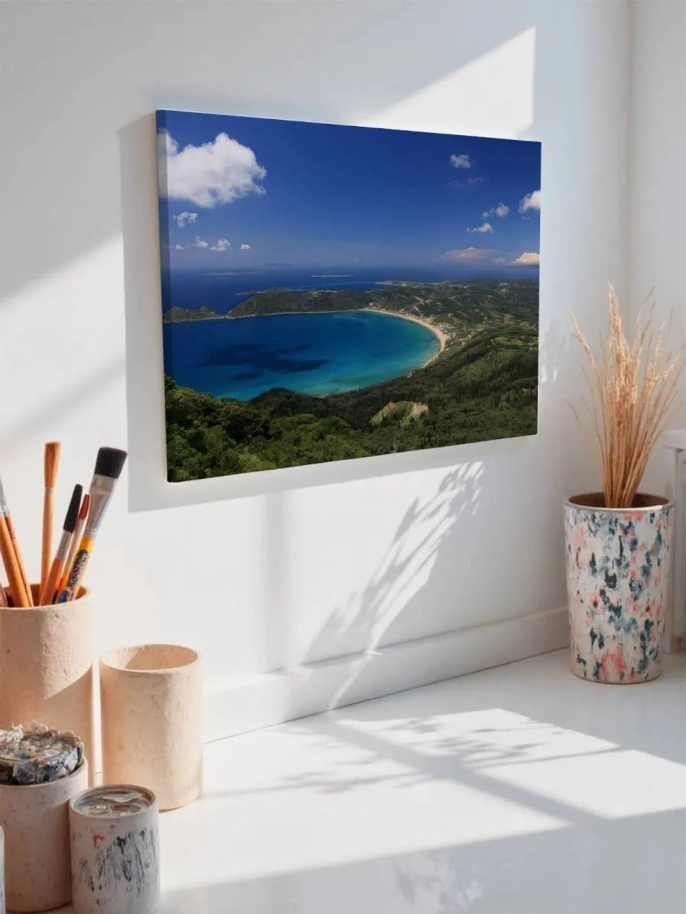 Картина на стену 40 X 50 Горы и море