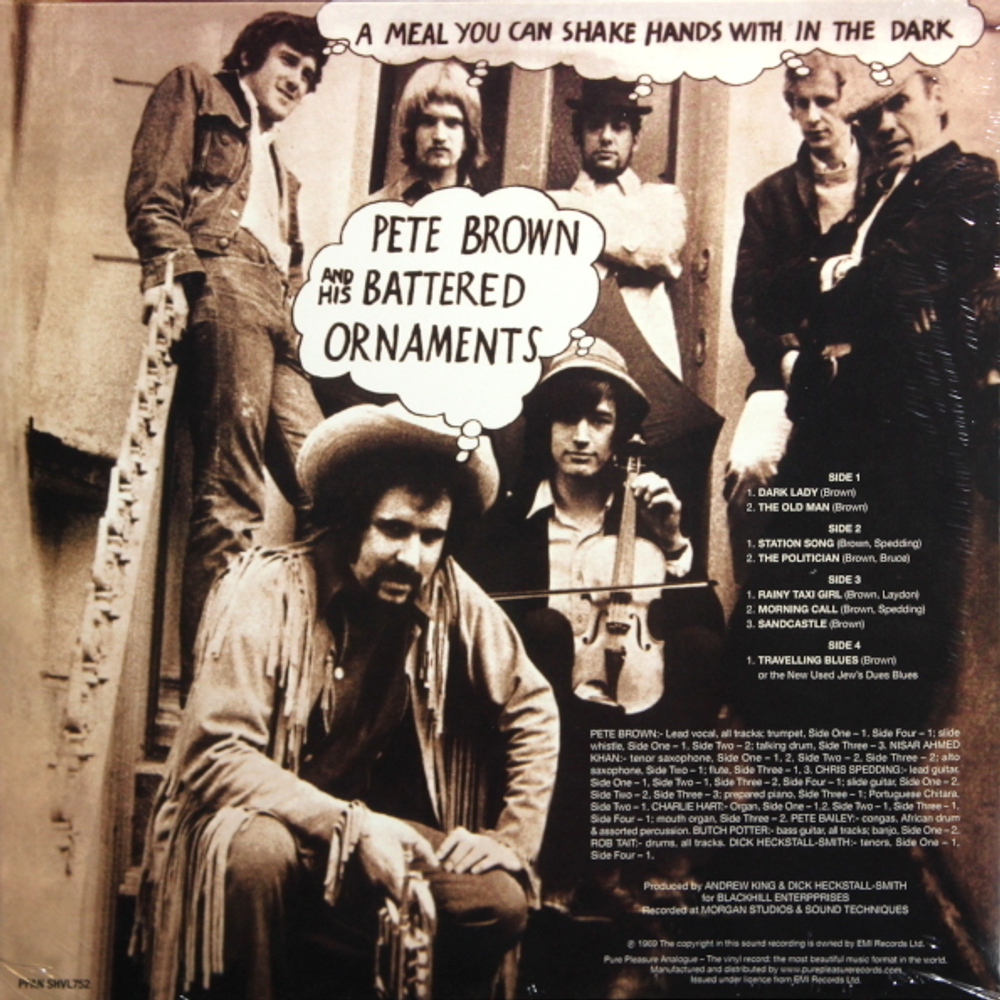 Pete Brown And His Battered Ornaments / A Meal You Can Shake Hands With In The Dark (2LP)
