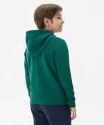 Худи ESSENTIAL Cotton Hoodie, темно-зеленый, детский