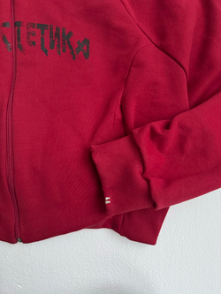 Зип-худи "Антиэстетика" red