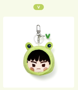 Мягкий брелок BTS Face Keyring