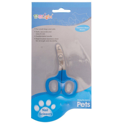 Когтерез-ножницы DeLIGHT малый прямой для кошек