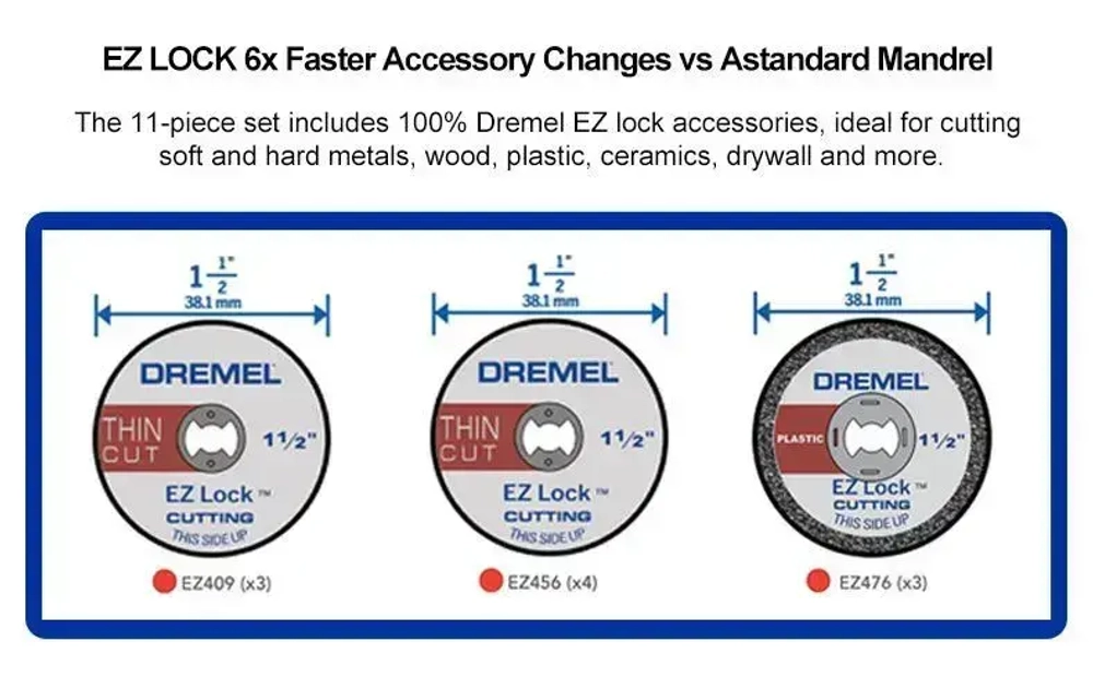 Dremel Круг отрезной 38 x 8