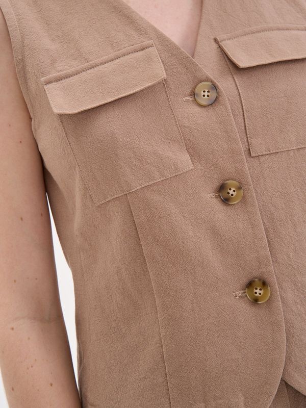 Костюм из льна и хлопка 