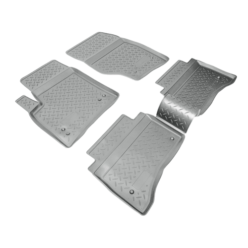 Ковры в салон Norplast/Unidec для Porsche Cayenne (2002-2010)Полиуретан,Серый, арт.NPL-Po-66-31-G