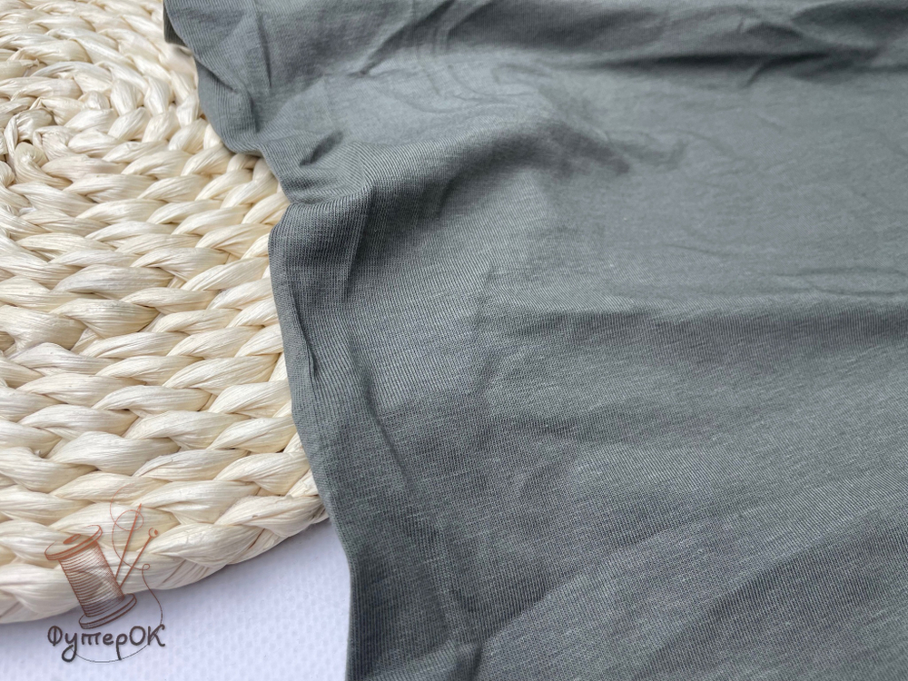 Кулирка с лайкрой МОРОЗНЫЙ ХАКИ