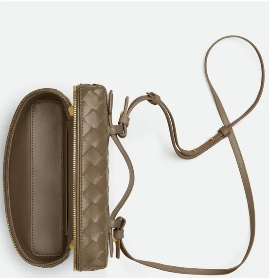 Косметичка Bottega Veneta Bang Bang, коричневый