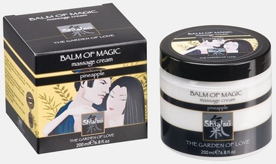 Массажный крем «Магическое удовольствие» с запахом ананаса, 200 мл.