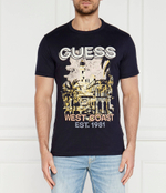 Футболка WEAST COAST GUESS - темно-синий(M4YI22 K8FQ4)