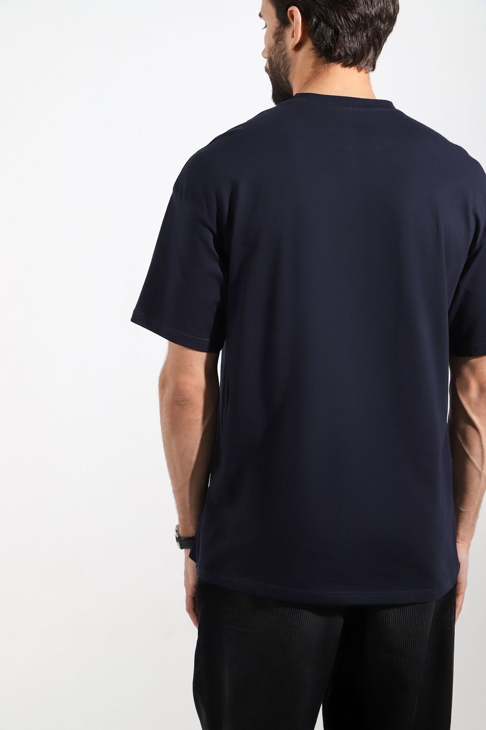 Фуфайка (футболка) мужская Герой-4 Виотекс ТЁМНО-СИНИЙ