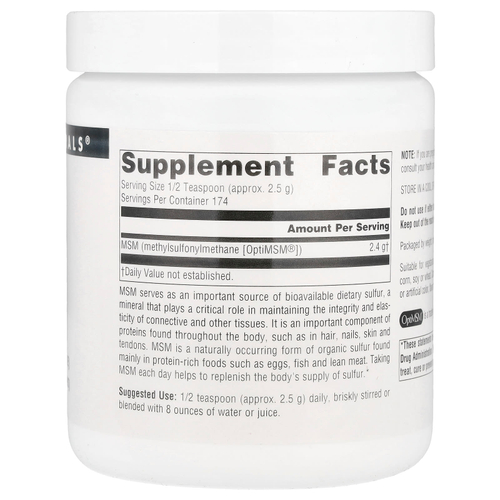 Source Naturals, МСМ в порошке, 453,6 г (16 унций)