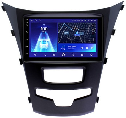 Магнитола для SsangYong Actyon II 2013-2021 - Teyes CC2 PLUS дисплей 7" на Android 10, ТОП процессор, 4G SIM-слот, 4/32 Гб