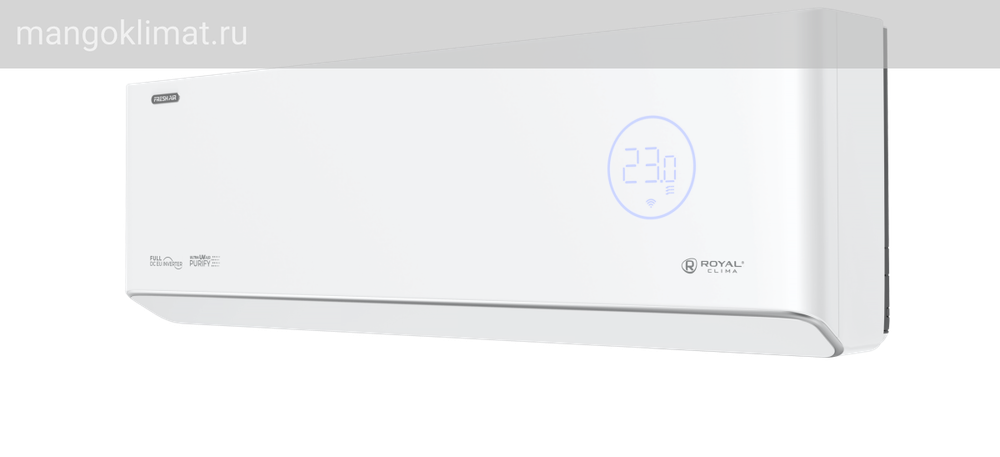 Инверторная сплит-система Royal Clima бризер серии ROYAL FRESH FULL DC EU INVERTER RCI-RF40HN (комплект)