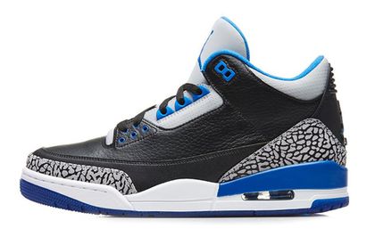 True blue jordan 3 mens 2025