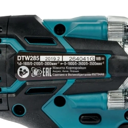 Makita DTW285Z аккумуляторный ударный гайковерт (без АКБ и ЗУ)