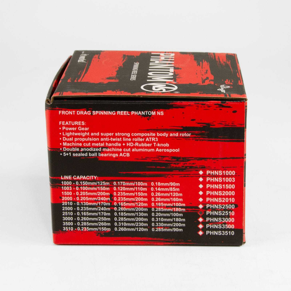 Катушка безынерционная Stinger Phantom NS 2510 (5+1BB, мет. шпуля)