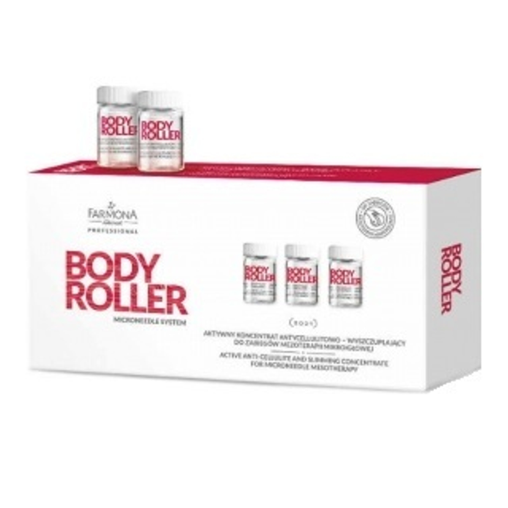 Активный антицеллюлитный концентрат для мезороллера Farmona Body Roller 10x5мл