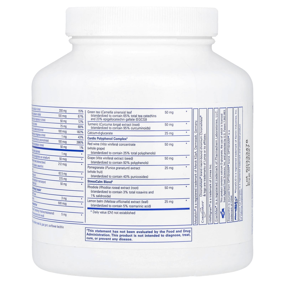 Pure Encapsulations, Питательные вещества для женщин, 180 капсул