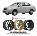 КОВАНЫЕ ДИСКИ для Toyota Corolla IX (E120) 2000-2007 Тойота
