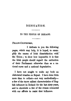 Ireland and Her Agitators | William J. O'Neil Daunt