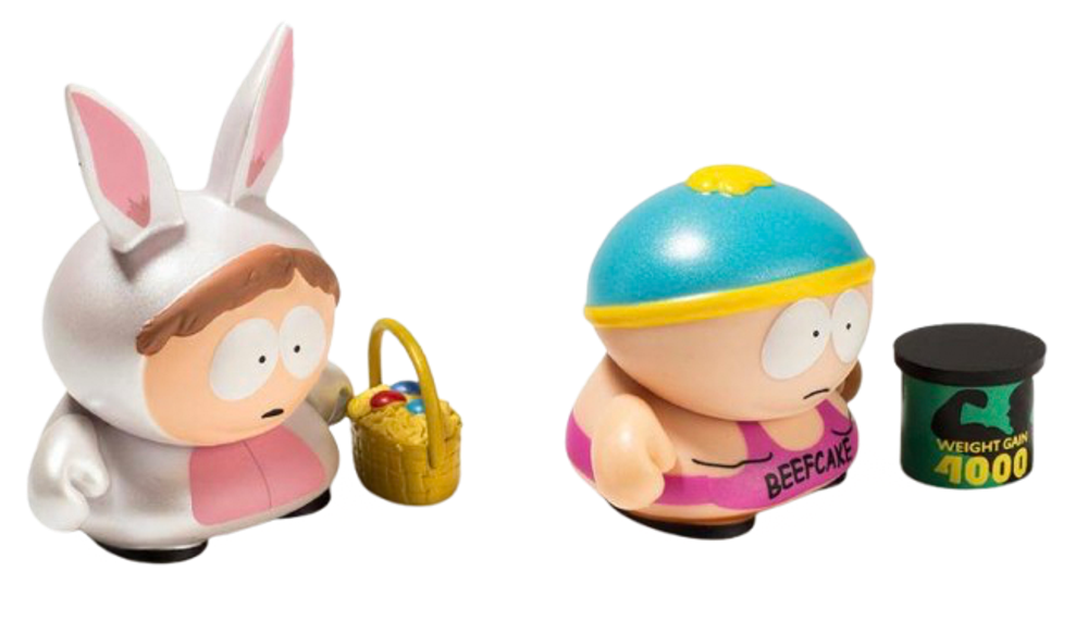Набор фигурок Kidrobot South Park: The Many Faces of Cartman Beefcake and Bunny