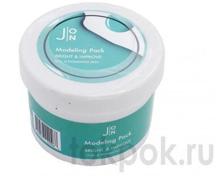 Альгинатная маска для лица J:On "Modeling Pack Bright & Improve", 18 гр