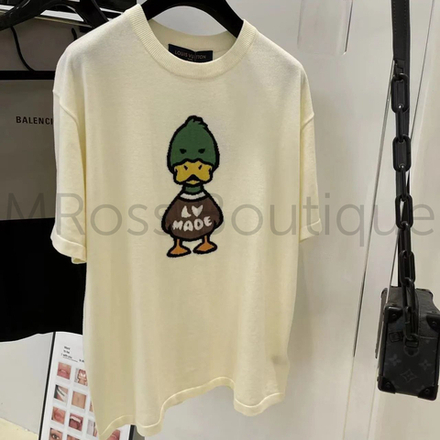 Мужская футболка Louis Vuitton х Nigo Duck