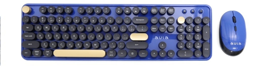 Клавиатура AULA AC306 синий