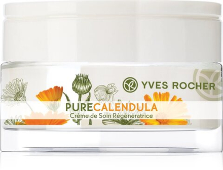 Yves Rocher Pure Calendula - регенерирующий крем для лица /   50  ml  / GTIN 3660005130071
