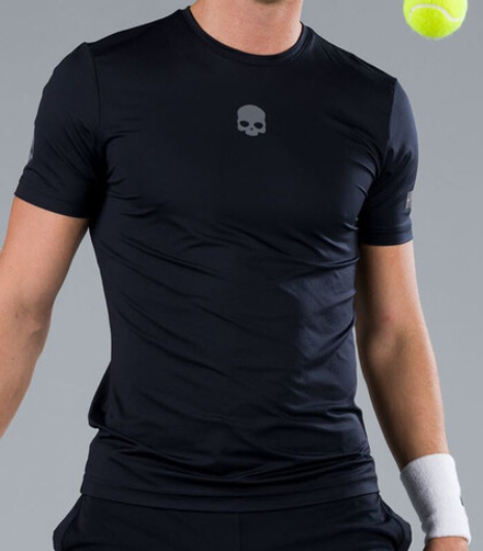 Мужская теннисная футболка Hydrogen Basic Tech Tee Man - black