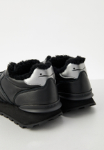 Кроссовки жен. Voile Blanche PARIS черный с мехом