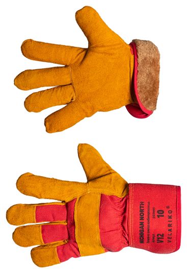 Перчатки утепленные комб. спилковые МИЧИГАН НОРД V12 р.10