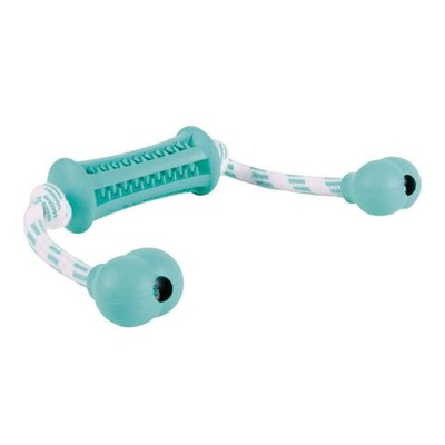 Игрушка палочка на веревке Denta Fun, 9 см / 37 см , Trixie