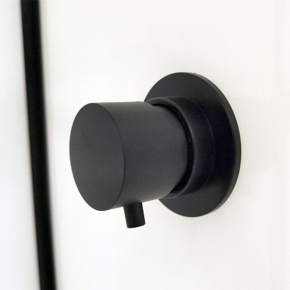 Душевая Кабина Прайм-Блэк 90*90 А без крыши