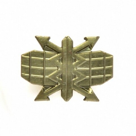 Эмблема петличная РТВ ВВС золотая