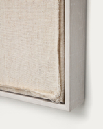 Maha Картина Белая с горизонтальной линией 82 х 102 см