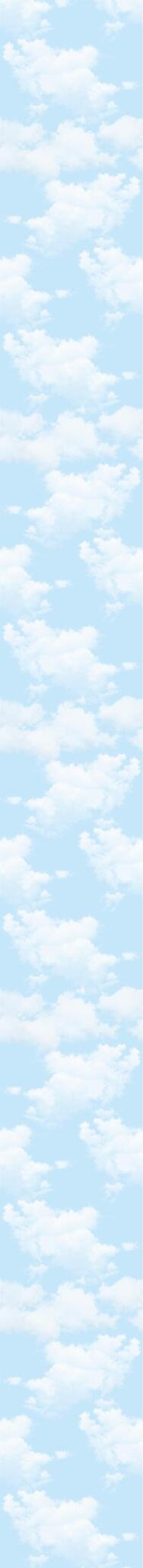 Панель ПВХ фотопечать 94 Облака 2700х250 мм