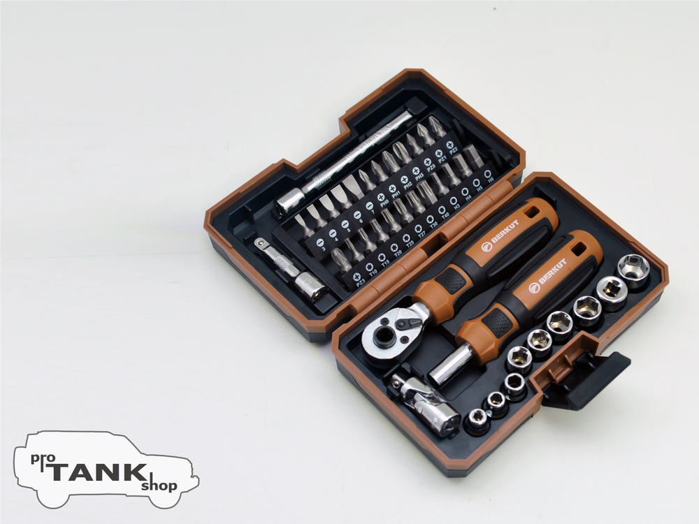 Набор отверток с насадками BERKUT BS-SET9538 (38 предметов)