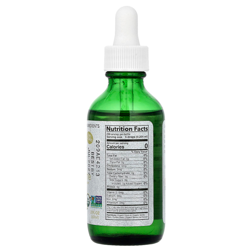 SweetLeaf Stevia, Organic Sweet Drops™, со вкусом ванильного крема, 60 мл (2 жидк. унции)