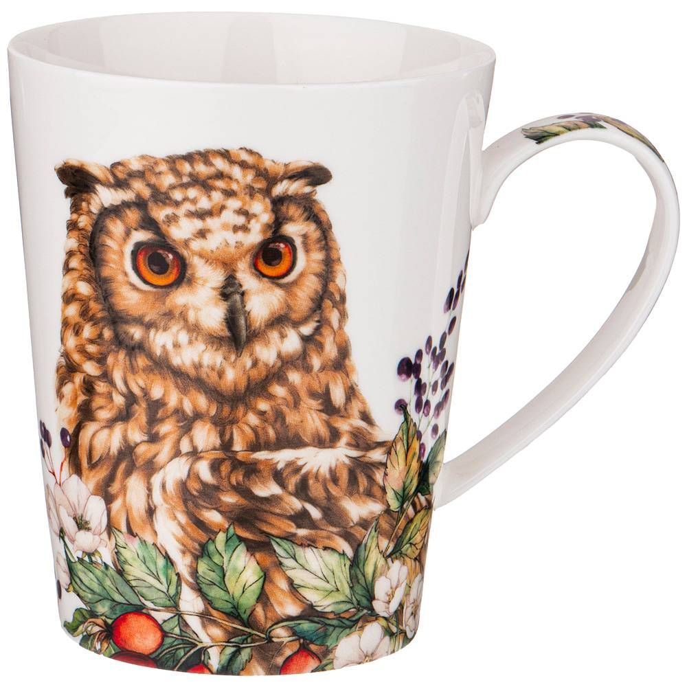 КРУЖКА LEFARD "ЛЕСНАЯ СКАЗКА" СОВА 450 МЛ (КОР=24ШТ.)