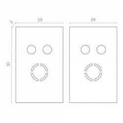 Заглушка для трека ST-Luce Skyflat ST068.409.13