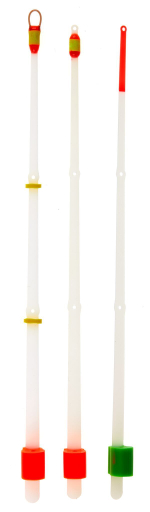 Сторожки лавсановые Salmo MIX2 10см (3 штуки)