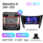 Teyes CC3 2K 9"для Nissan Navara 2014-2021