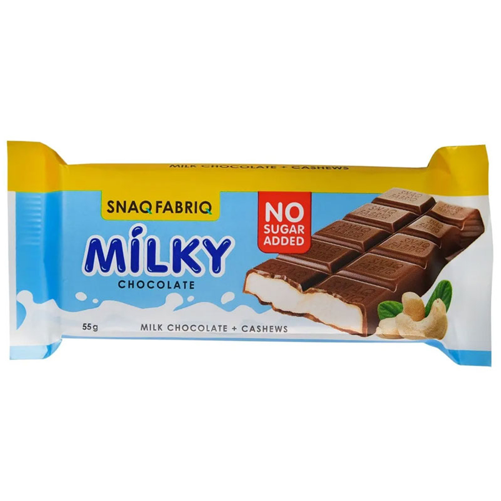 Snaq Fabriq Milky Молочный шоколад с начинкой (55 гр.)
