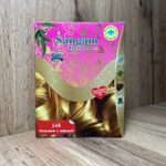 Краска для волос на основе хны Sangam Herbals Light Brown H4 Капучино с корицей (Светло-коричневый) 6х10=60 г