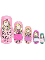 Матрешка "Принцесса" 5 шт. (в коробке)