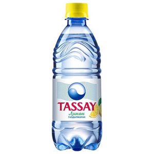 Вода питьевая Tassay со вкусом лимона негазированная 0,5 л/бут 12 бут/упак