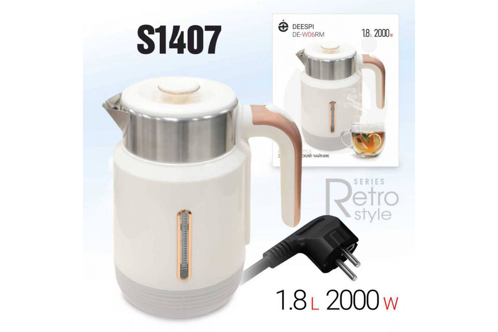 Чайник электрический Deespi DE-W06RM
