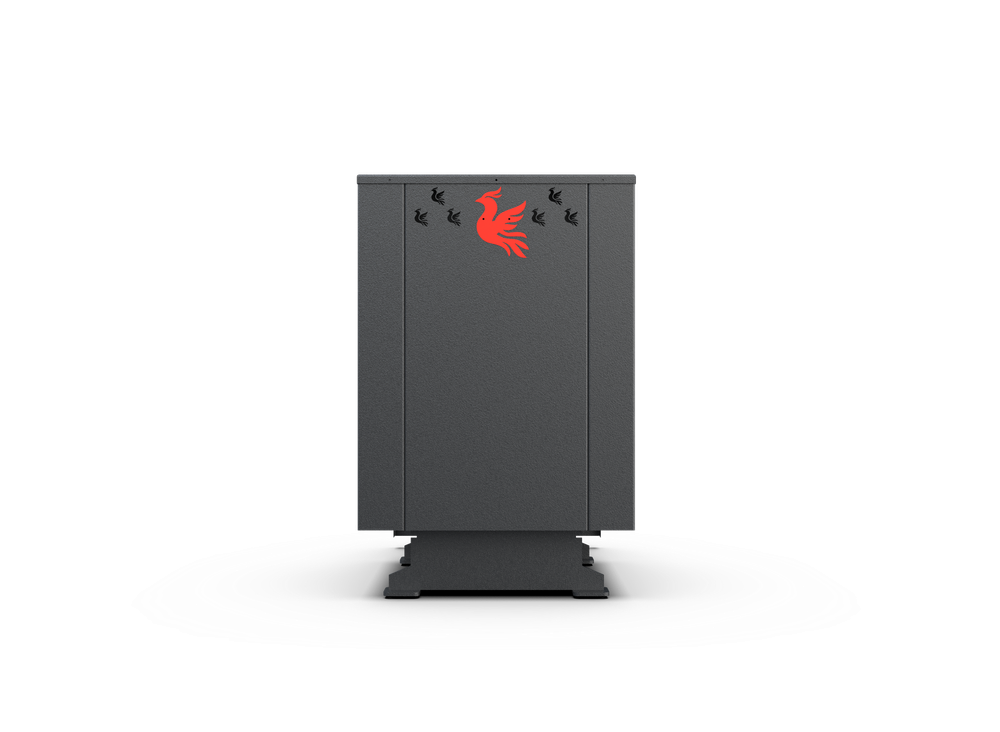 Банная печь Душа- 15 Кожух Квадро 8мм