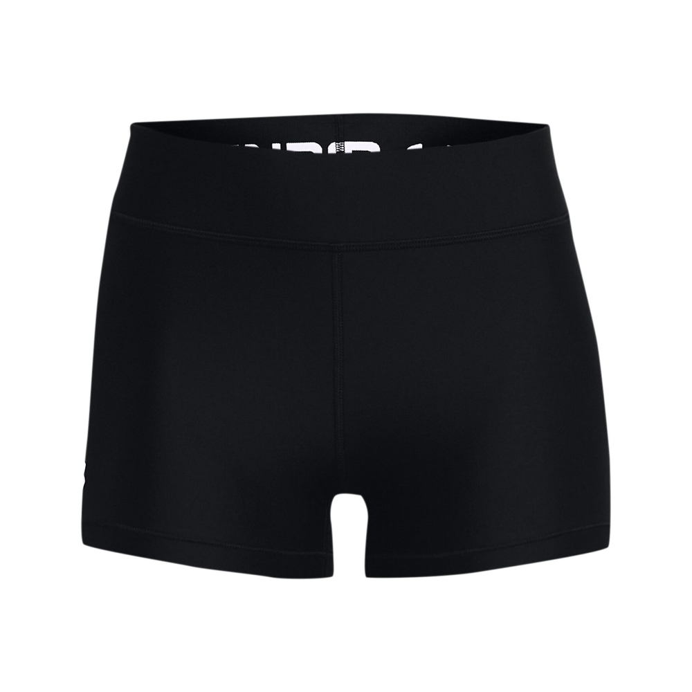 Женские теннисные шорты Under Armour Heatgear Mid Rise Ball Shorts Women - Black, White